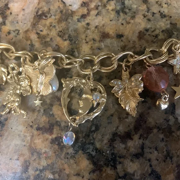 Kirks Folly charm bracelet - Picture 3 of 5